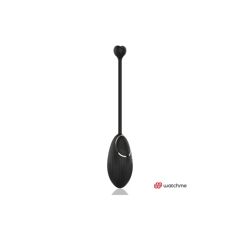 Œuf vibrant télécommandé Anne's Desire Watchme noir et or en silicone médical
