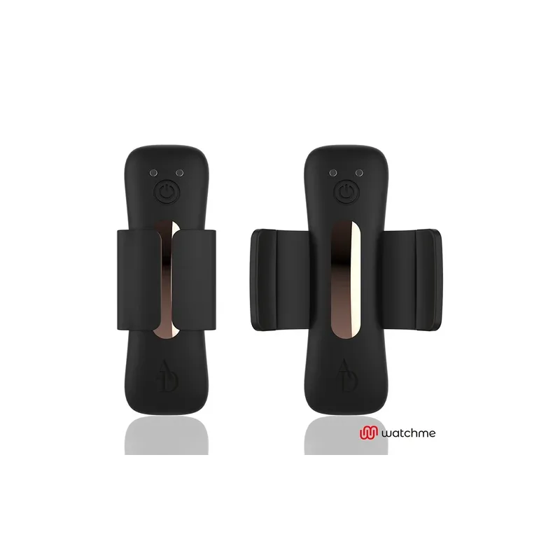 Panty vibrador inalámbrico Anne's Desire Watchme negro con reloj control remoto