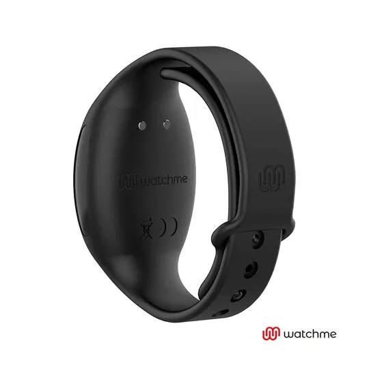 Panty vibrador inalámbrico Anne's Desire Watchme negro con reloj control remoto