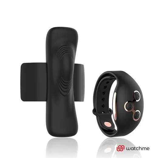 Vibrationspanty Anne's Desire schwarz-gold mit WatchMe-Technologie und Smartwatch-Fernbedienung