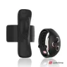Panty vibrador conectado Anne's Desire negro y oro con tecnología WatchMe y control remoto reloj inteligente