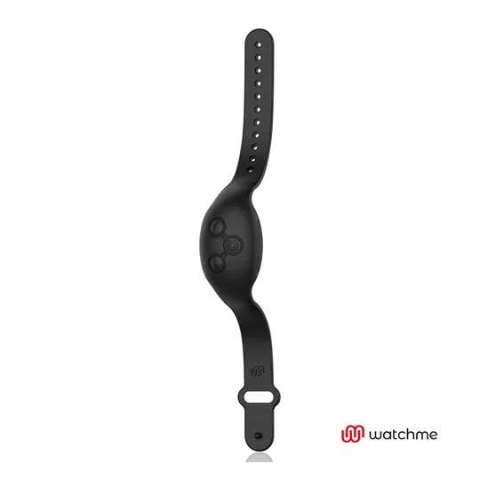 Vibromasseur rabbit noir Anne's Desire WatchMe avec montre télécommande, double moteur, silicone médical étanche