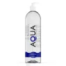 Botella transparente de lubricante AQUA QUALITY a base de agua, 1000 ml, incoloro e inodoro.