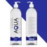 Flacon transparent de lubrifiant AQUA QUALITY à base d'eau, 1000 ml, incolore et inodore.