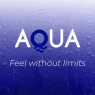 Botella transparente de lubricante AQUA QUALITY a base de agua, 1000 ml, incoloro e inodoro.