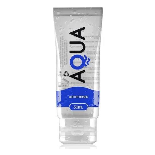 50 ml Flasche wasserbasiertes Gleitgel geschmeidig durchsichtig AQUA QUALITY - D-227077