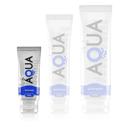 50 ml Flasche wasserbasiertes Gleitgel geschmeidig durchsichtig AQUA QUALITY - D-227077