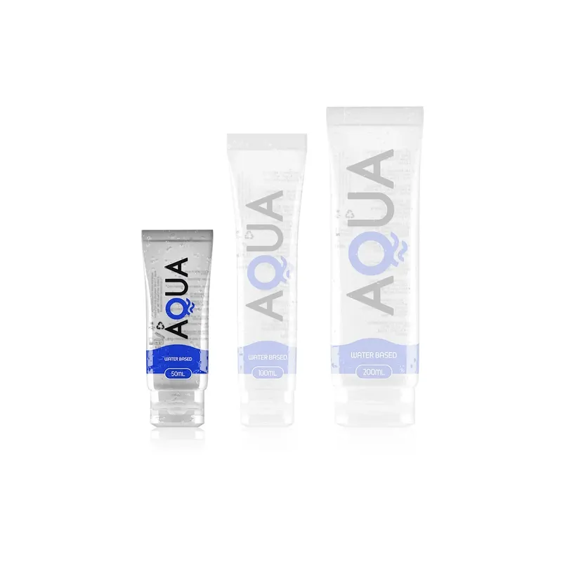 Frasco de 50 ml de lubricante a base de agua untuoso transparente AQUA QUALITY - D-227077