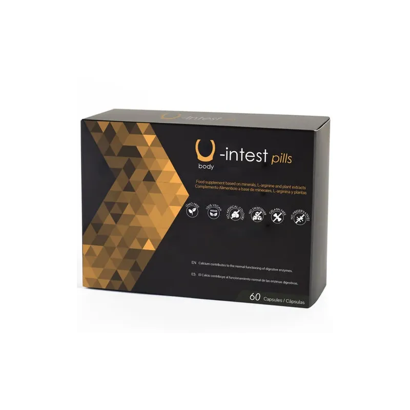 500 COSMETICS U-Intest 60 capsules food supplement for hemorrhoid prevention, strengthens vein walls