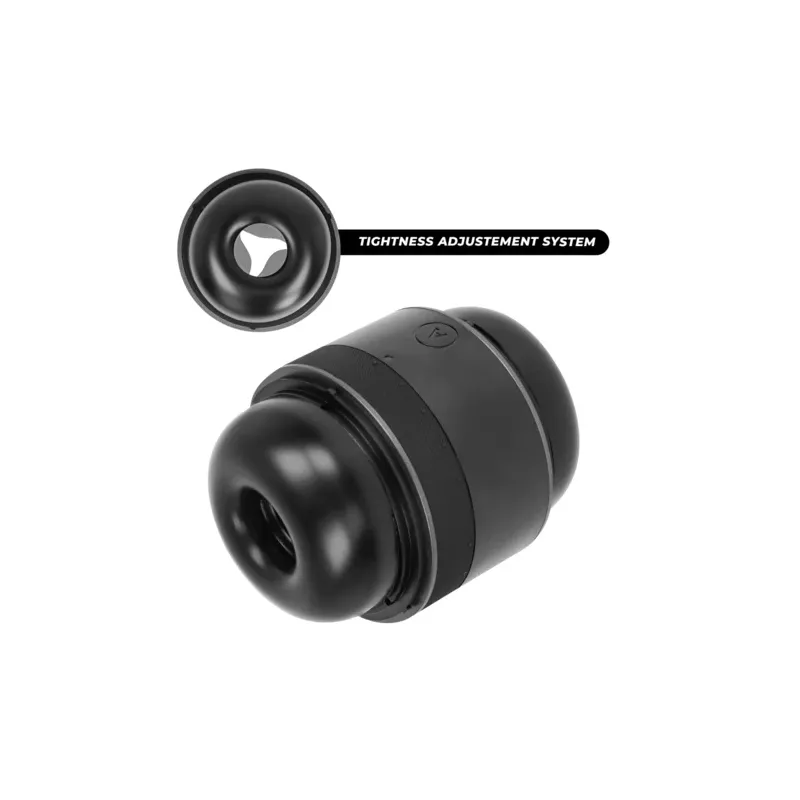 Stroker compact réglable Arcwave Voy, masturbateur masculin en silicone avec 8 réglages et étanchéité ajustable
