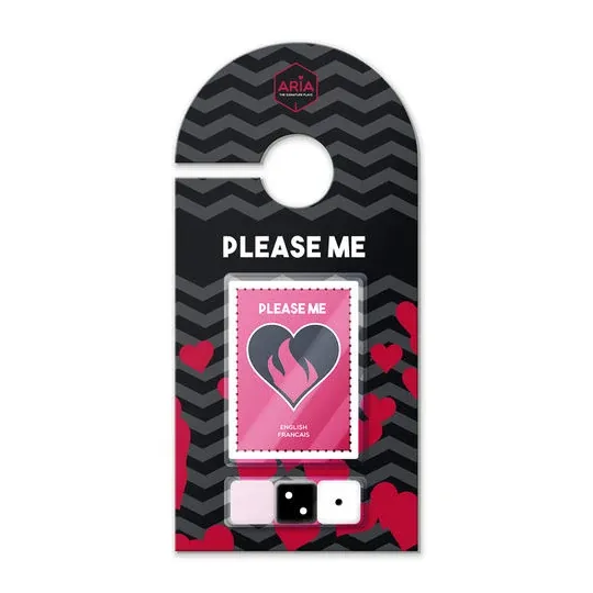 ARIA erotic couple game with dice and cards, adult fun set