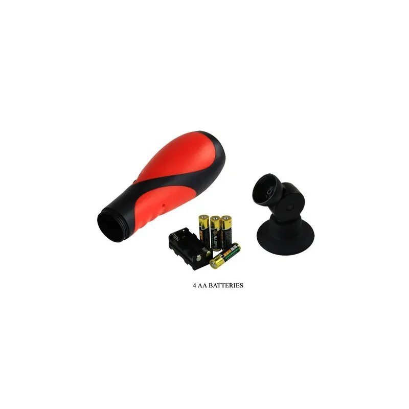 Masturbador masculino Baile For Hombre color piel con ventosa y 30 vibraciones.