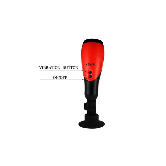 Masturbateur masculin Baile For Homme couleur chair avec ventouse et 30 vibrations puissantes.