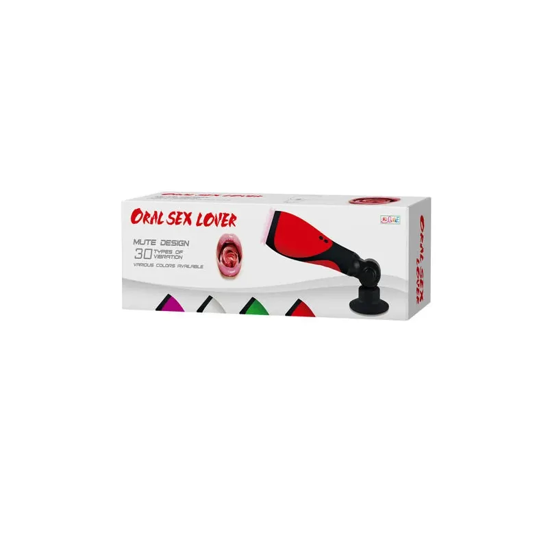 Masturbateur masculin Baile For Homme couleur chair avec ventouse et 30 vibrations puissantes.