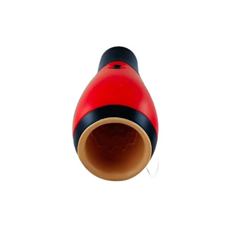 Herren-Masturbator Baile For Him in Hautfarbe mit Saugfuß und 30 Vibrationsmodi.