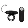 Anillo vibrante teledirigido Baile For Him negro, 20 funciones para pareja