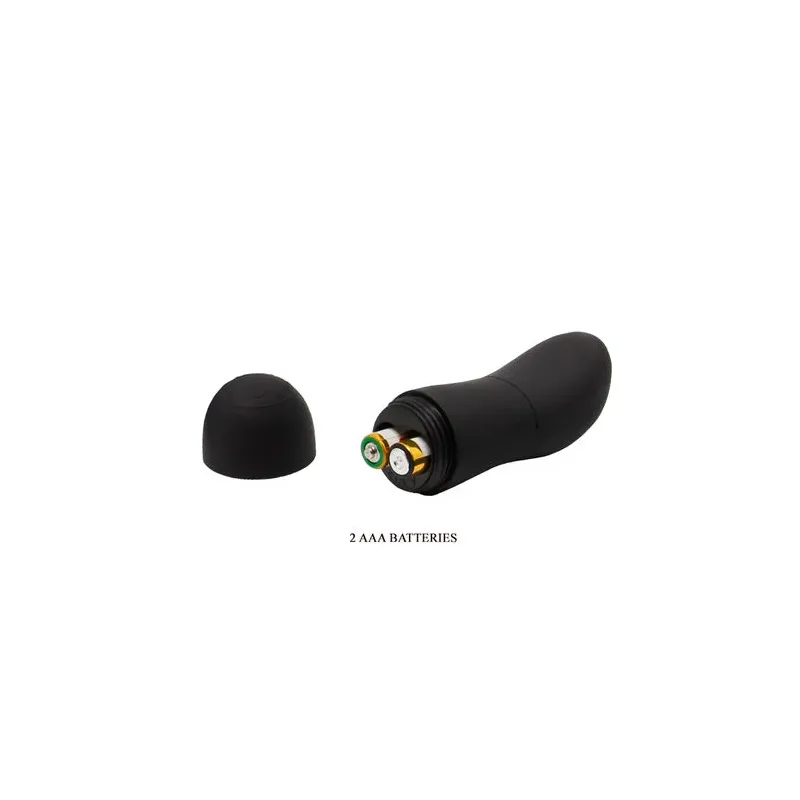 Anello vibrante telecomandato Baile For Him nero, 20 funzioni per coppie