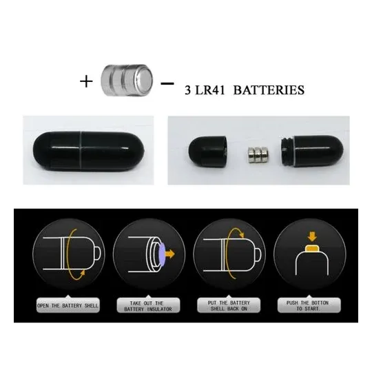 Vibrationsring Baile For Him schwarz mit Delfin-Klitorisstimulator, starke Vibrationen aus Silikon