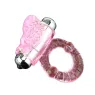 Anillo vibratorio para pene BAILE FOR HIM rosa con estimulador de clítoris y 10 ritmos de vibración en ABS/TPR
