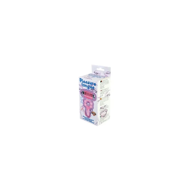 Vibrationsring Doppelstimulation Baile For Him rosa mit 10 Vibrationsrhythmen und Anallippe.