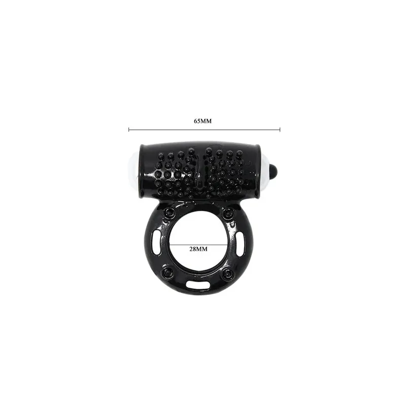 Baile For Him Penisring Vibrator, flexibel mit 10 Geschwindigkeiten, auf weißem Hintergrund
