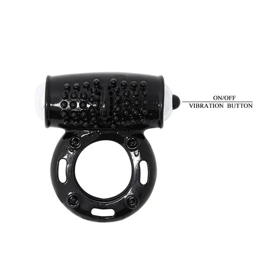 Baile For Him Penisring Vibrator, flexibel mit 10 Geschwindigkeiten, auf weißem Hintergrund