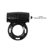 Baile For Him penile ring vibrator, flexible with 10 speeds, on white background