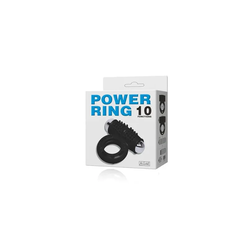 Baile For Him Penisring Vibrator, flexibel mit 10 Geschwindigkeiten, auf weißem Hintergrund