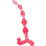 Flexible red anal beads Baile Anal, TPR material, submersible anal toy