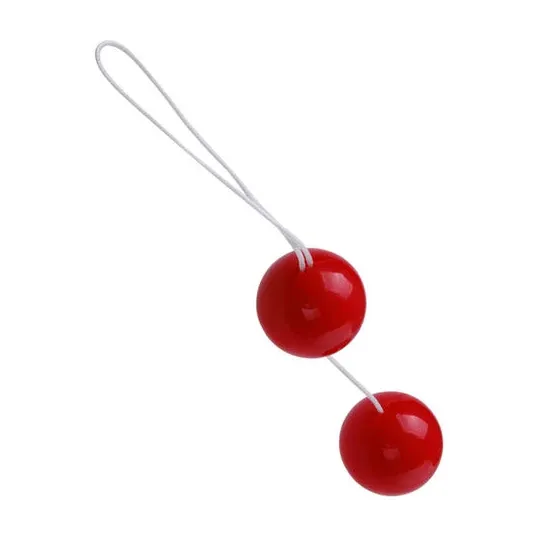 Boules chinoises vibrantes Baile rose en TPR pour stimulation érogène et renforcement du périnée