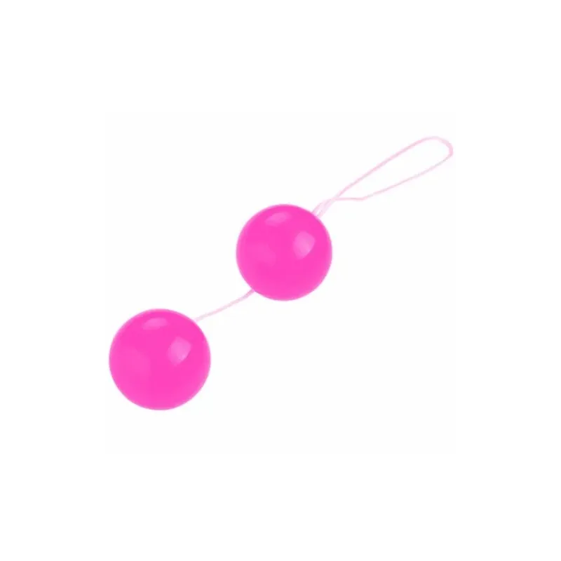 Baile vibrating Chinese balls pink TPR for pelvic floor exercise and erotic stimulation