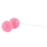 Texturierte Liebeskugeln in Pink von Baile Stimulating für Beckenbodentraining