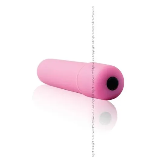 Mini vibromasseur silicone rose 10 fonctions Baile Stimulating en vue d'ensemble