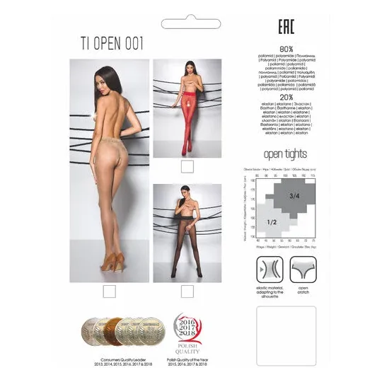 D-236203 PASSION WOMAN STOCKINGS/GARTER BELTS