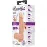 Gode vibrant réaliste Baile Belle Rencontre Bahamut en couleur naturelle de 21,8 cm avec ventouse