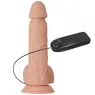 Vibrador realista Baile Belle Rencontre Bahamut color piel 21,8 cm con ventosa