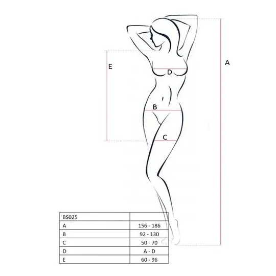 D-216386 PASSION WOMAN BODYSTOCKING