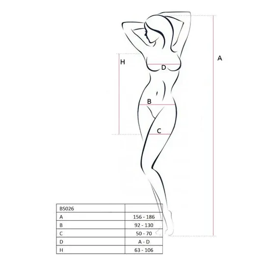 D-216388 PASSION WOMAN BODYSTOCKING