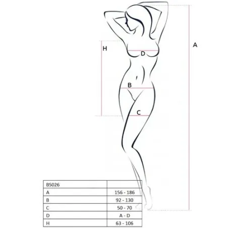 D-216388 PASSION WOMAN BODYSTOCKING