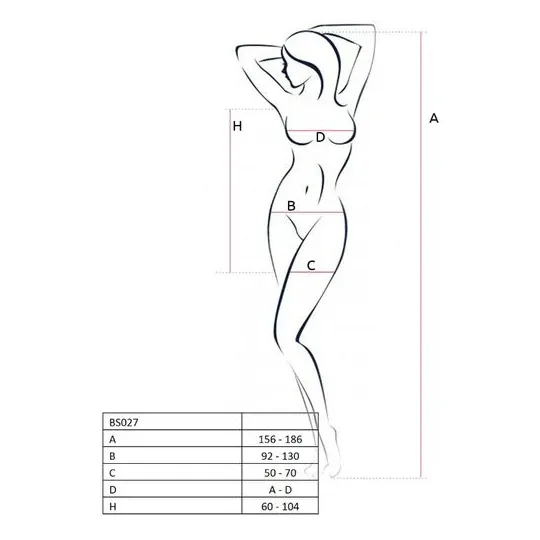 D-216391 PASSION WOMAN BODYSTOCKING