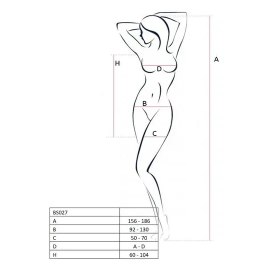 D-216389 PASSION WOMAN BODYSTOCKING