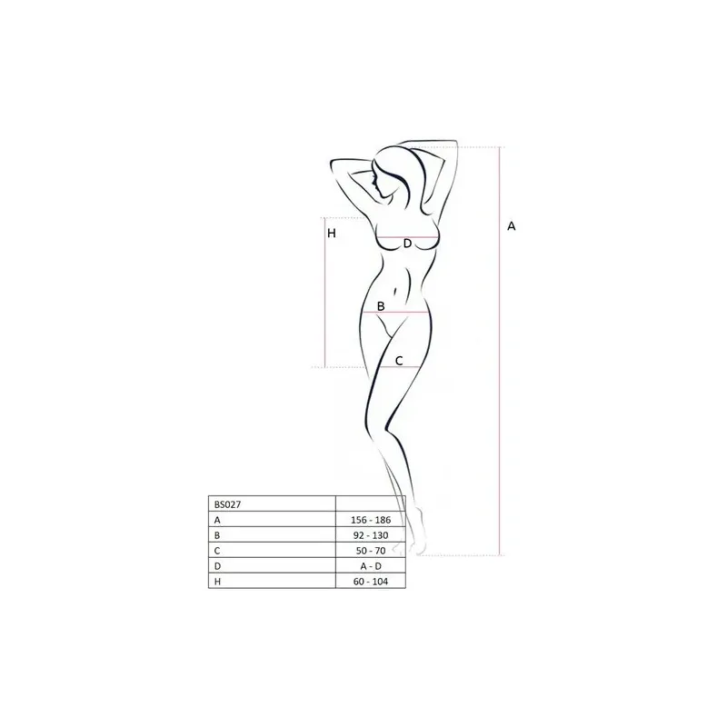 D-216389 PASSION WOMAN BODYSTOCKING