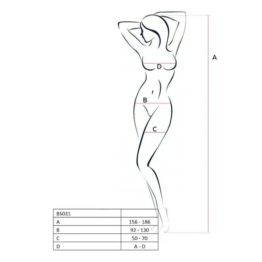 D-216398 PASSION WOMAN BODYSTOCKING