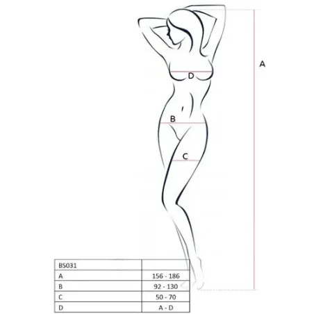 D-216397 PASSION WOMAN BODYSTOCKING