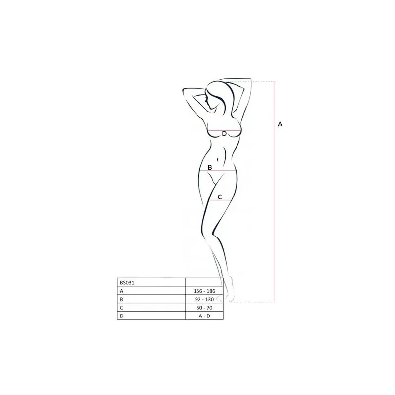 D-216397 PASSION WOMAN BODYSTOCKING