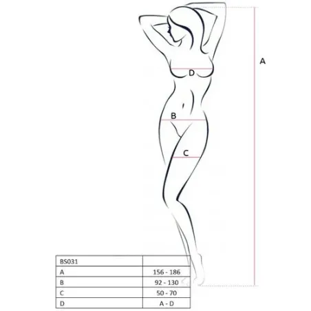 D-216399 PASSION WOMAN BODYSTOCKING