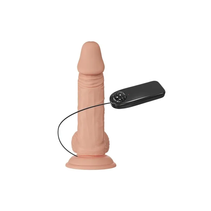Realistischer Vibrator mit Saugnapf BAILE Belle Rencontre, 19.4 cm, hautfarben