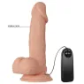 Vibratore realistico con ventosa BAILE Belle Rencontre, 19.4 cm, colore naturale