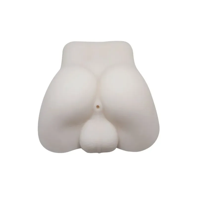 Miniatur realistische Männergesäß BAILE FOR HIM mit ferngesteuerter Vibration, natürlicher Hautfarbe und realistischem Anus.