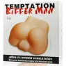 Miniatur realistische Männergesäß BAILE FOR HIM mit ferngesteuerter Vibration, natürlicher Hautfarbe und realistischem Anus.